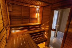 bardzo nowoczesne sauny infrared
